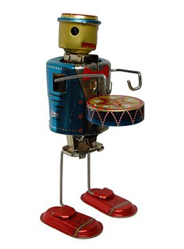 Robot con tambor