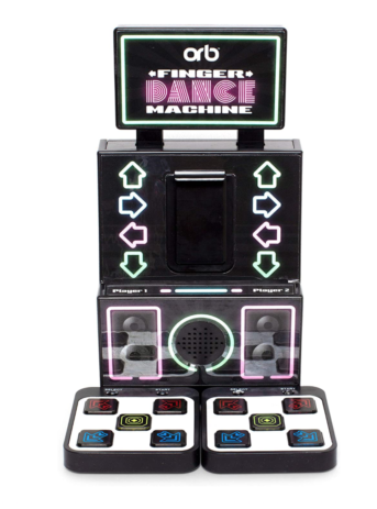 Retro Finger Dance Machine. Maquinita de juego Vintage. Compatible con Apple y Android. 